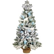 LAALU Christmas tree decorated with LED lights - LED light, 26 ornaments, 60 cm - Christmas Tree