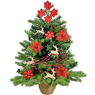 LAALU Christmas tree decorated - JELINEK, 27 ornaments, 75 cm - Christmas Tree
