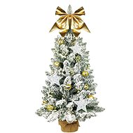 LAALU Christmas tree decorated - ANNIE THE STAR, 32 ornaments, 75 cm - Christmas Tree