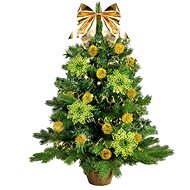 LAALU Christmas tree decorated with LED lights - MAGICAL EVENING, 41 ornaments, 60 cm - Christmas Tree