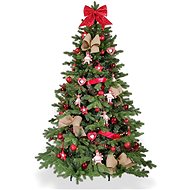 LAALU Christmas tree decorated - LOVE TO TRADITION, 88 ornaments, 150 cm - Christmas Tree