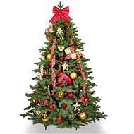 LAALU Christmas tree decorated - MERRY CHRISTMAS, 104 ornaments, 180 cm - Christmas Tree