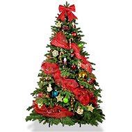 LAALU Christmas tree decorated - SYMBOL OF CHRISTMAS, 152 ornaments, 270 cm - Christmas Tree