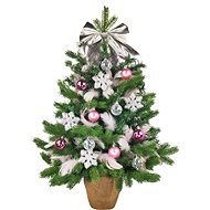 LAALU Christmas tree decorated - SWEET POLIBEK, 32 ornaments, 75 cm - Christmas Tree
