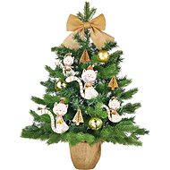 LAALU Christmas tree decorated - CAT, 20 ornaments, 75 cm - Christmas Tree