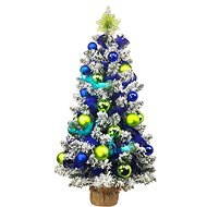 LAALU Christmas tree decorated - COLOUR FANTASY, 44 ornaments, 75 cm - Christmas Tree