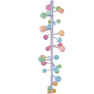 LAALU Christmas light chain balls PASTEL COLOUR 4 m - Light Chain