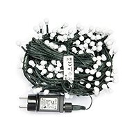 LAALU Christmas light chain round balls WARM WHITE 8 m - Light Chain