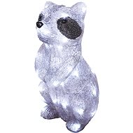 LAALU Christmas decoration LED raccoon, indoor and outdoor, 39 cm - Christmas Lights