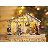 LAALU LED Christmas decoration - nativity scene, 19 cm - Christmas Decoration