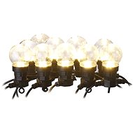 LAALU LED light chain - WARM WHITE 5 m - party bulbs clear - Light Chain