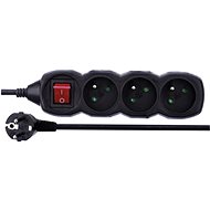 LAALU Extension cable 5 m BLACK - 3 inputs - Extension Cable