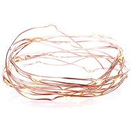 LAALU LED Christmas lights - copper wire, warm white, 190 cm - Light Chain