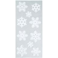 LAALU Samolepka na okno snehové vločky 49 cm - Vianočná dekorácia