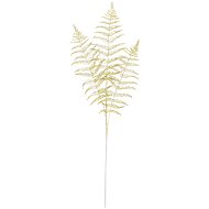 LAALU Christmas decoration - leaf with glitters, gold, 79 cm - Artificial Flower