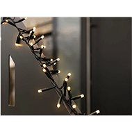 LAALU Vánoční světelný řetěz TEPLÁ BÍLÁ 3 m JEŽEK - PROFI - spojovací - Light Chain