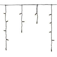 LAALU Christmas light chain with overhangs COLD WHITE 3 x 0,4 m - PROFI - connecting - Light Chain