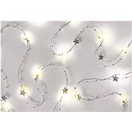 LAALU Christmas light chain with STARS 1,9 m COLD WHITE - Light Chain