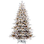 LAAL Vianočný stromček zasnežený DELUXE jedľa Anita 180 cm so SMART LED OSVETLENÍM - Vianočný stromček