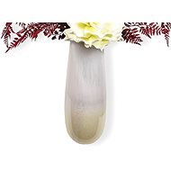 LAALU Váza skleněná krémová 44 cm - Vase