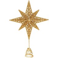 LAALU Christmas tree topper, gold star, metal, 30,5 cm - Christmas Ornaments