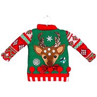 LAALU Christmas decorations - sweater with reindeer, 20,5 cm - Christmas Ornaments