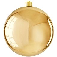 LAALU Christmas ornaments - ball, gold glossy, diameter 20 cm - Christmas Ornaments