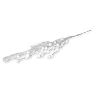 LAALU Christmas decoration - twig with white berries and shoots, 73 cm - Christmas Decoration