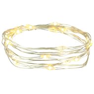 LAALU LED wire silver WARM WHITE 1 m - Light Chain