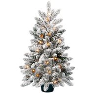 LAALU Christmas tree in pot with LED lighting DELUXE - VIOLA, 75 cm - Christmas Tree