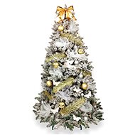 LAALU Christmas tree decorated - SHINING ELEGANCE, 136 ornaments, 240 cm - Christmas Tree