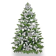 LAALU Christmas tree decorated - KING WINTER, 132 ornaments, 240 cm - Christmas Tree