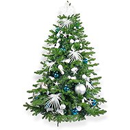 LAALU Christmas tree decorated - POLAR BLUE II, 163 ornaments, 240 cm - Christmas Tree