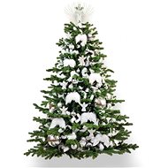 LAALU Christmas tree decorated - ANGEL WINGS, 136 ornaments, 240 cm - Christmas Tree