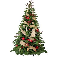 LAALU Christmas tree decorated - THE MYSTERY OF THE FOREST, 106 ornaments, 240 cm - Christmas Tree