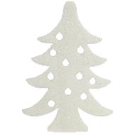 LAALU Christmas decoration - foam tree with glitters, 40 x 29 cm - Christmas Decoration