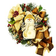 LAALU Christmas wreath - snowman, 45 cm - Wreath