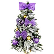 LAALU Christmas tree decorated with LED lighting - FIAL POETRY, 28 ornaments, 60 cm - Christmas Tree