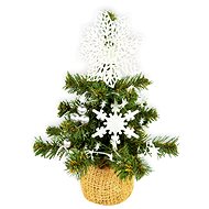 LAALU Christmas tree decorated in pot - TINY 1, 13 ornaments, 25 cm - Christmas Tree