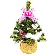 LAALU Christmas tree decorated in pot - TINY 2, 13 ornaments, 25 cm - Christmas Tree