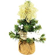 LAALU Christmas tree decorated in pot - TINY 4, 14 ornaments, 25 cm - Christmas Tree
