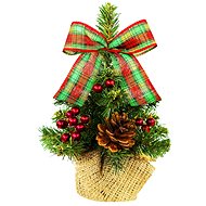 LAALU Christmas tree decorated in pot - TINY 8, 27 ornaments, 25 cm - Christmas Tree