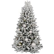 LAALU Decorated tree SILVER CHRISTMAS different variants - Christmas Tree