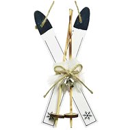 LAALU Christmas decoration - skis, white, 45 cm - Christmas Decoration