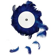 LAALU Feathers on wire dark blue 6 m - Chain