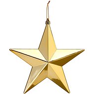 LAALU Christmas ornaments - star, matt gold/gloss, 30 cm - Christmas Ornaments