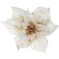 LAALU Flower with clip white 22 cm - Christmas Ornaments