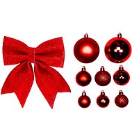 LAALU Christmas decorations - set RED CHRISTMAS, for trees 120 - 210 cm - Christmas Ornaments