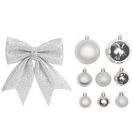LAALU Christmas ornaments - set SILVER CHRISTMAS, for trees 120 - 210 cm - Christmas Ornaments