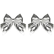 LAALU Silver bow tie, 23 × 29 cm, 2 pcs - Christmas Ornaments